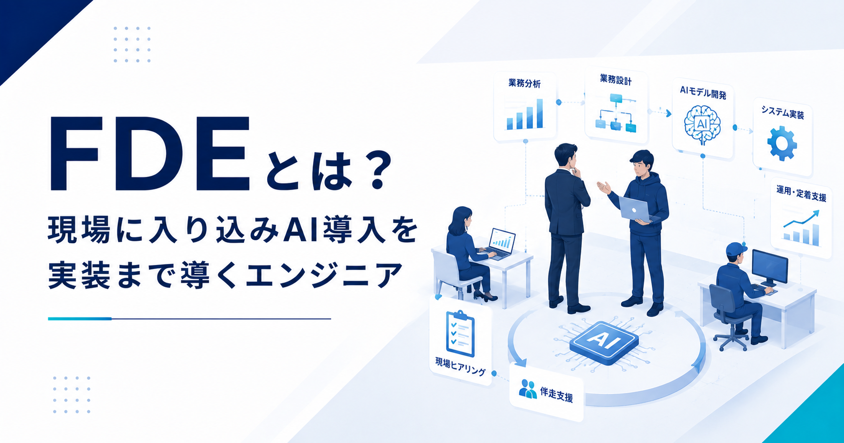 FDEとは何かを示すアイキャッチ画像